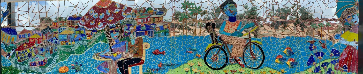 The Magic River mosaic